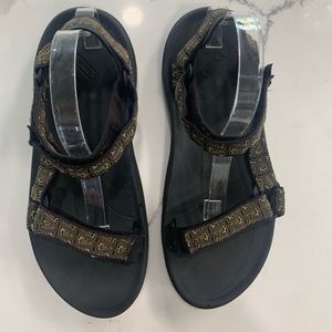 Teva Sports Hiking Sandals Adjustable Strap Aztec Design Mens Size‎ 10